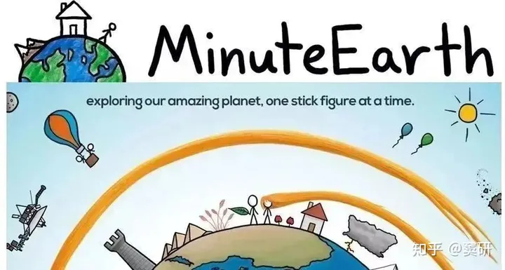 英语科普视频《MinuteEarth分钟地球》3分钟了解一个地球冷知识，百科+英语学习两不误！