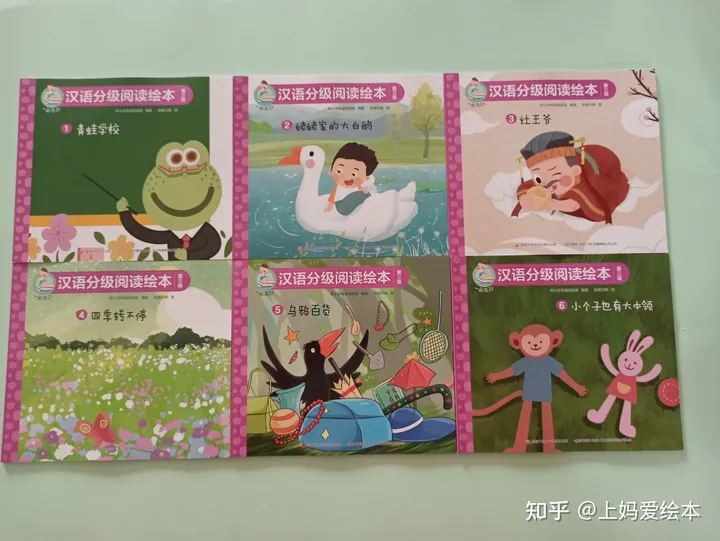 幼小衔接中文阅读分级绘本《一阅而起》1-4级详情！