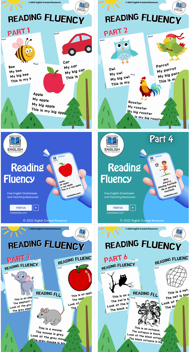 流利阅读《Reading Fluency》海报全7册(PDF)