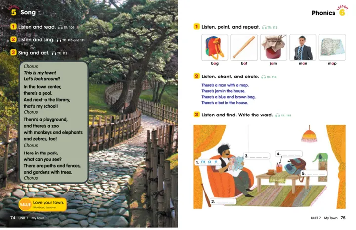 国家地理《Look》全套7个级别学生书+练习册+答案+视频+音频（PDF）