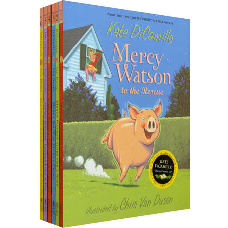 桥梁书: 小猪梅西 Mercy Watson 全6本 PDF+音频