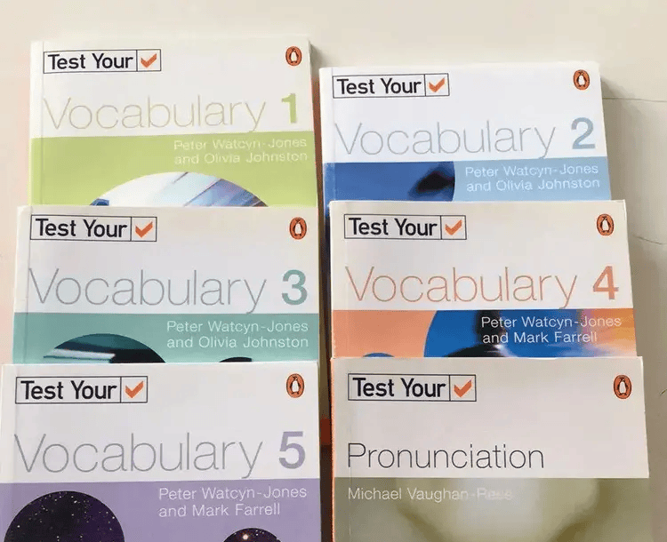 强大的词汇测试练习 Test Your Vocabulary 全5册，胜过死记硬背100倍(PDF)