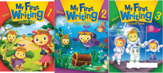 强烈推荐小学生英语写作入坑教材My First Writing1-3级(学生书+练习+教师书)