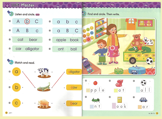 自然拼读 Phonics Monster全套资源，短期攻破自然拼读（1-4册 PDF+MP3+PPT+练习册等）