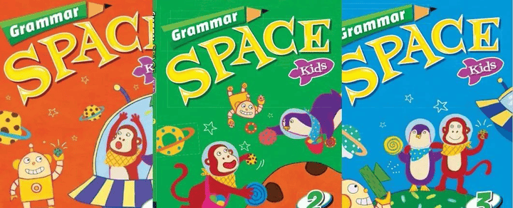 剑桥YLE语法教材 Grammar Space Kids教材+教师用书+练习册+测试题+语法卡