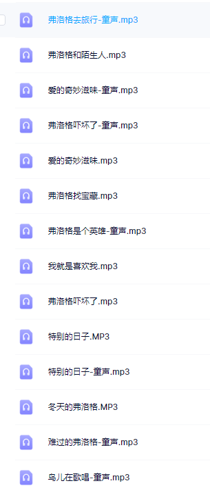 青蛙弗洛格的成长故事(英文绘本+中文MP3音频+PDF文档)