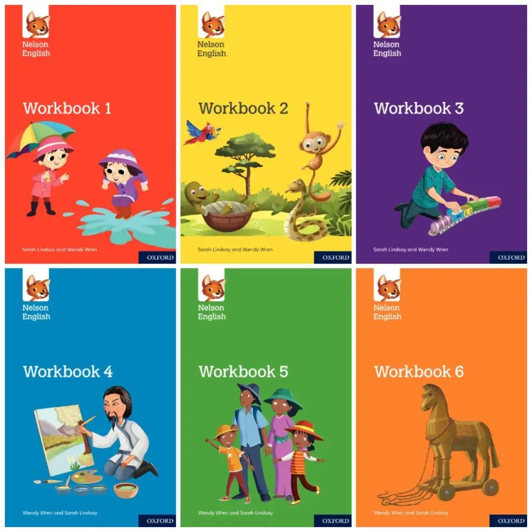 牛津小学英语教材Nelson English 全6级高清PDF+配套练习册