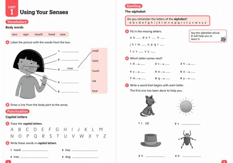 牛津小学英语教材Nelson English 全6级高清PDF+配套练习册