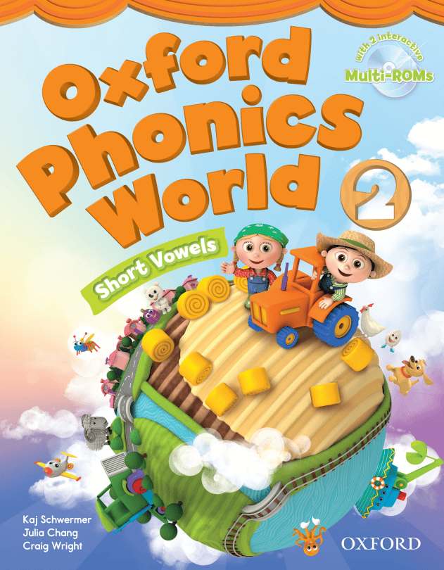 牛津自然拼读世界Oxford Phonics World电子白板+闪卡+PDF音频游戏（1-5册全套）