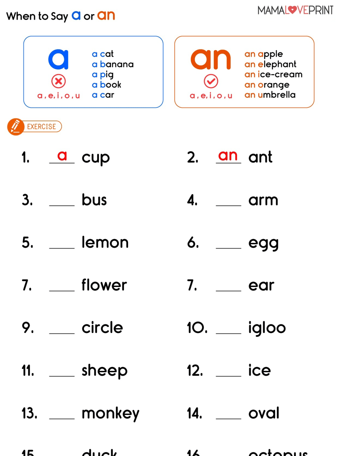 小学英语语法作业纸300多页(PDF)