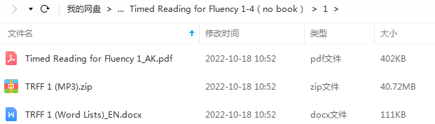 Timed Reading for Fluency英语阅读流利计时训练书PDF+音频mp3