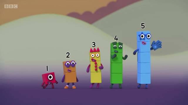 《Numberblocks》数字积木1到4季(英文字幕),动画设计趣味十足
