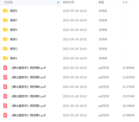 「摩比爱数学」超火的数学启蒙资料,全套PDF+视频