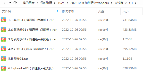 最新版!加州语文Wonders全套资源来了,含练习、PDF、音频等