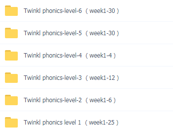 超人气Twinkl自然拼读付费资源《Twinkl Phonics》1-6级(PDF+PPT+单词卡+拓展资源)