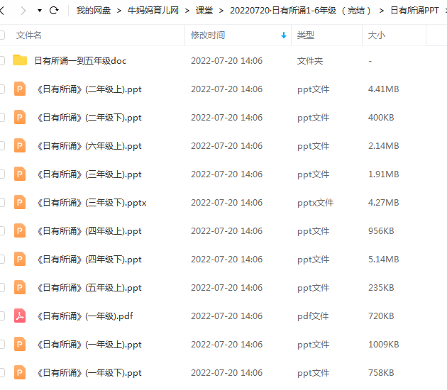 小学1-6年级《日有所诵》有声读物！听完语文成绩至少提高10分