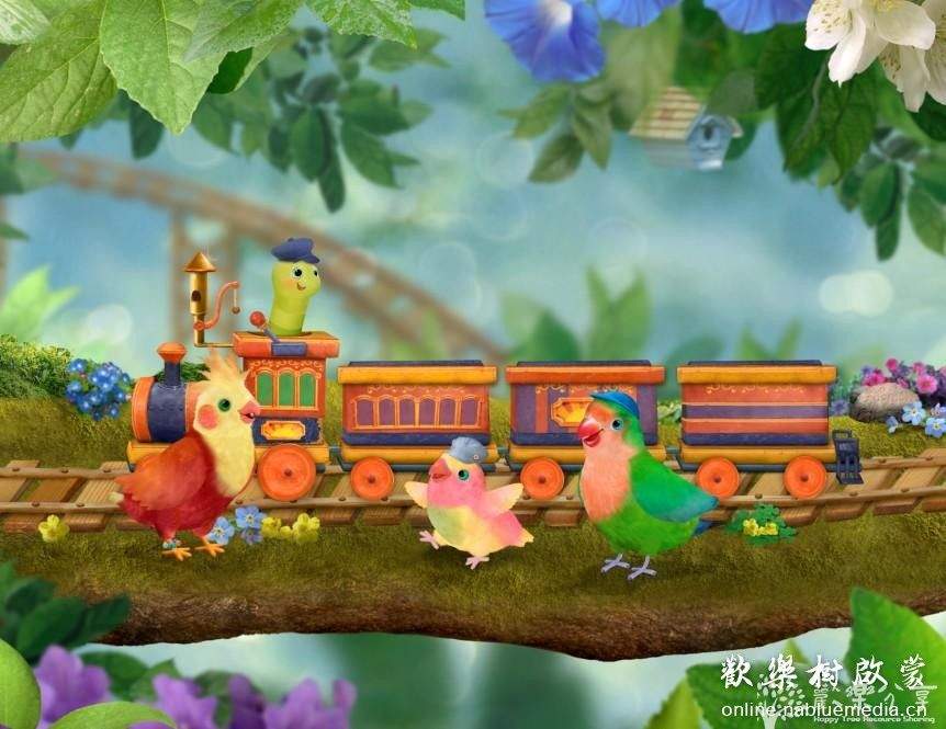 《小鸟三号》BBC动画卡通