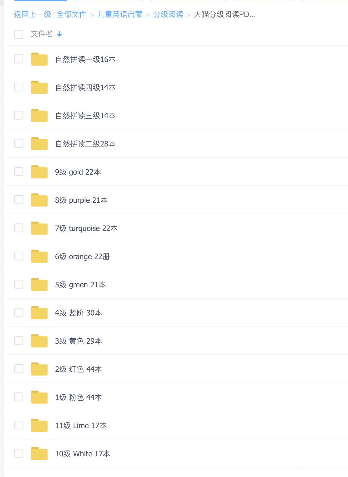 大猫分级阅读 (Big Cat)——PDF绘本（360本·高清）+音频