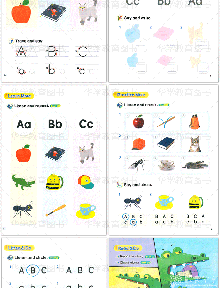 EFL Phonics 原版教材，麦克森 自然拼读 Level 1-5 扫描版 (教材 + MP3 + DVD + 辅导用书)