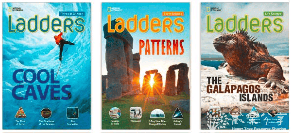 世界最顶级的科普类：美国国家地理分级读物《Ladders》系列
