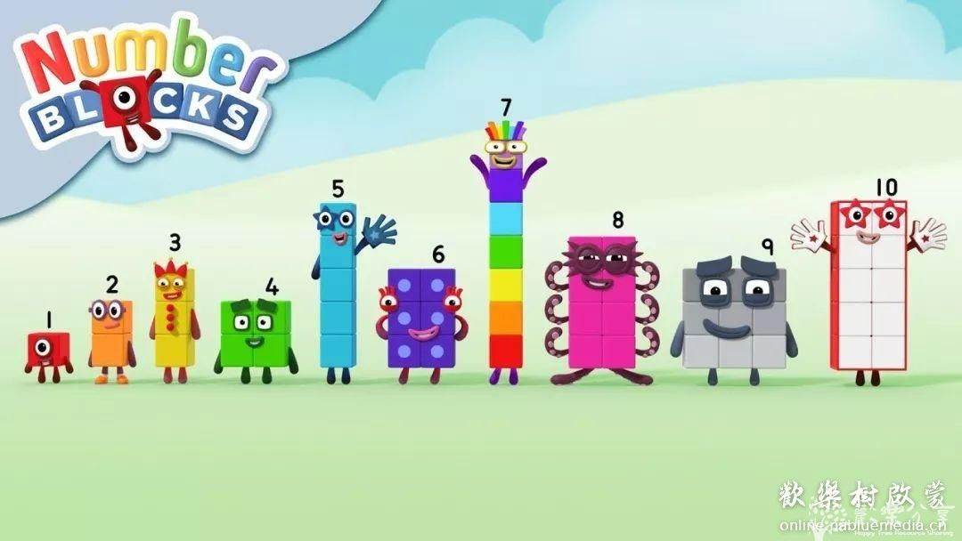全套资源Numberblocks数字积木、The Numtums 数字虫（第一、二、三季）、Monster math Squad、Numberjacks 数字小精灵