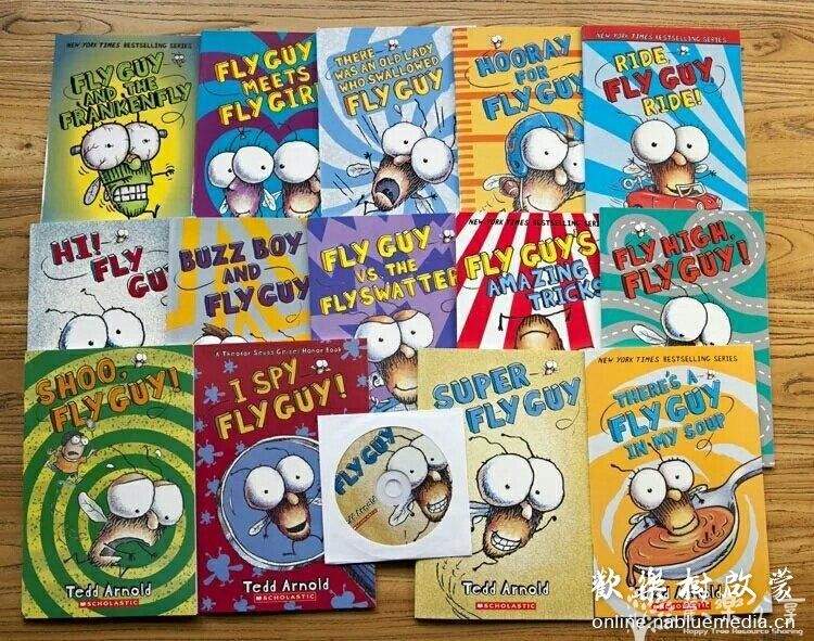 Fly Guy 苍蝇小子系列15册 英文原版绘本PDF文档+MP3音频+视频 下载