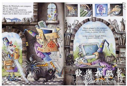 女巫温妮女巫Winnie the witch全网最全版,全集英文绘本+音频+动画+字幕,包括第4本英文版