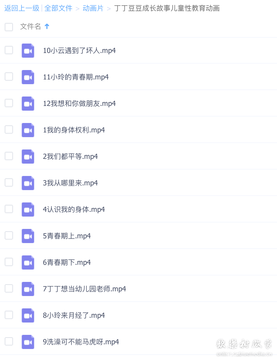 丁丁豆豆成长故事儿童性教育动画