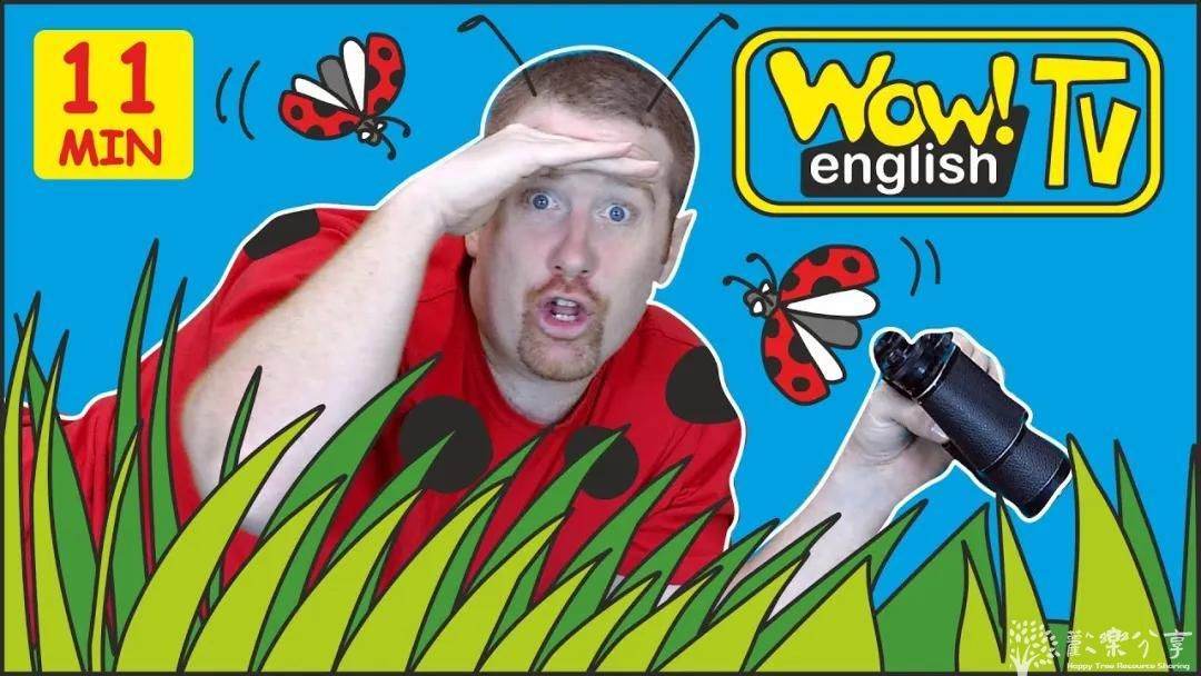 儿童英语学习课程《WOW English TV》1-9季高清,含字幕,共400多集,包含视频及音频等