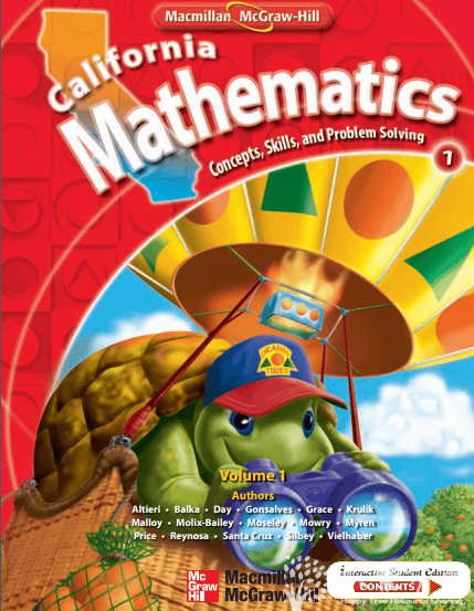 【英文原版】【California Mathematics加州小学数学教材1~7年级】