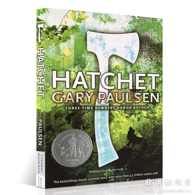 美国著名少年读物: 手斧男孩系列 Hatchet 合辑5册全套电子书+mp3