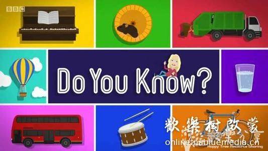 BBC为孩子打造的Do You Know系列,生动再现生活常识!