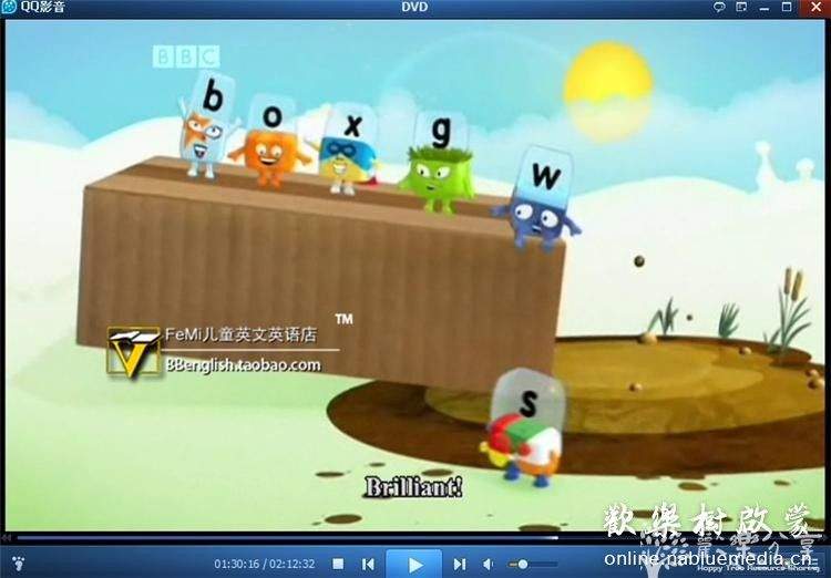 BBC自然拼读英语启蒙动画Alphablocks字母积木，全四季共91集，1080P高清视频带英文字幕