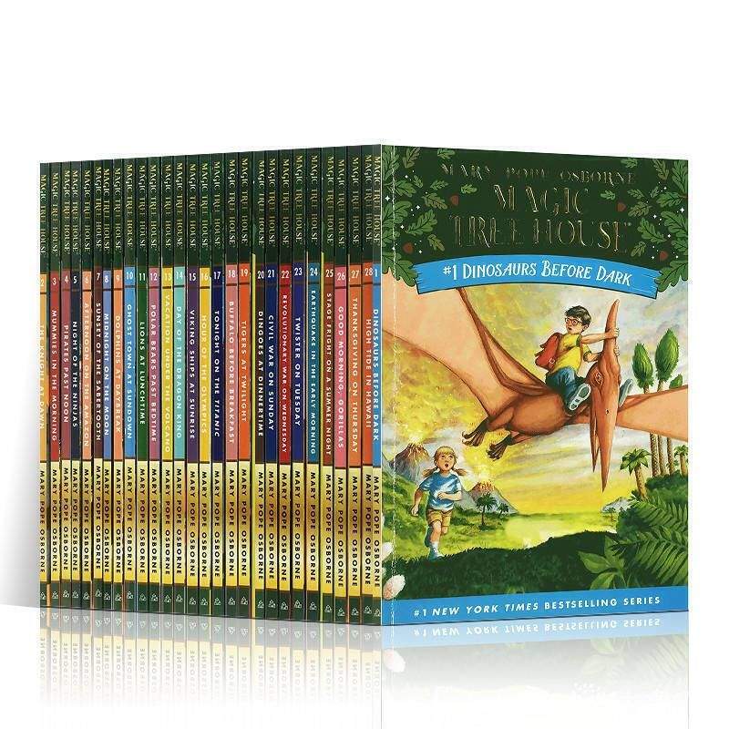 Magic Tree House 神奇树屋01-55(MOBI+PDF+MP3)