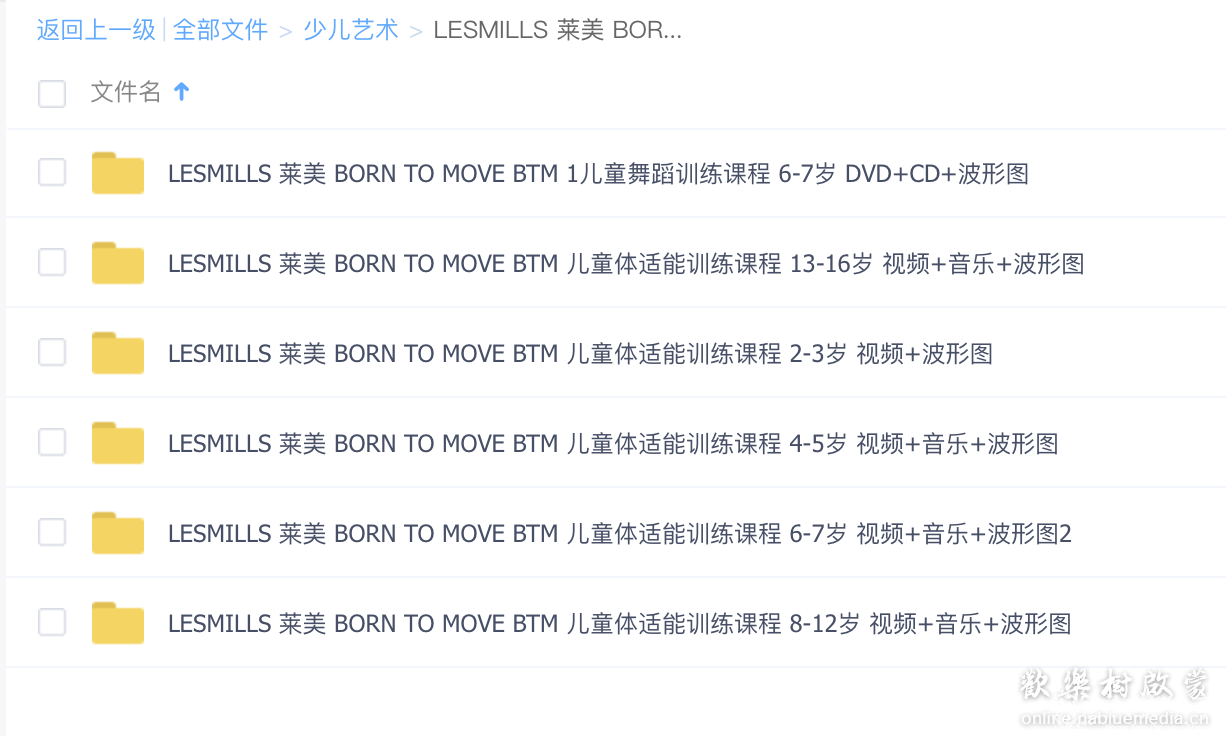 《LESMILLS BORN TO MOVE BTM》莱美儿童音乐游戏体能训练课程