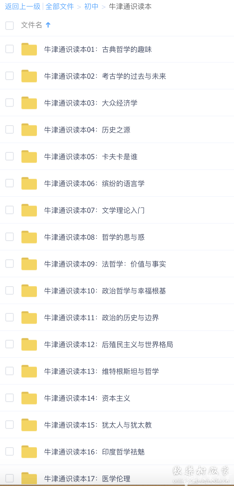 牛津通识读本epub/mobi