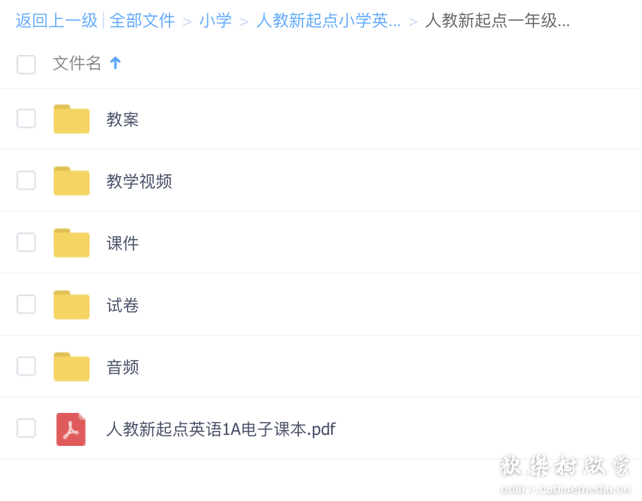 人教新起点小学英语全套+教案+教学课件+教学视频++试卷+音频
