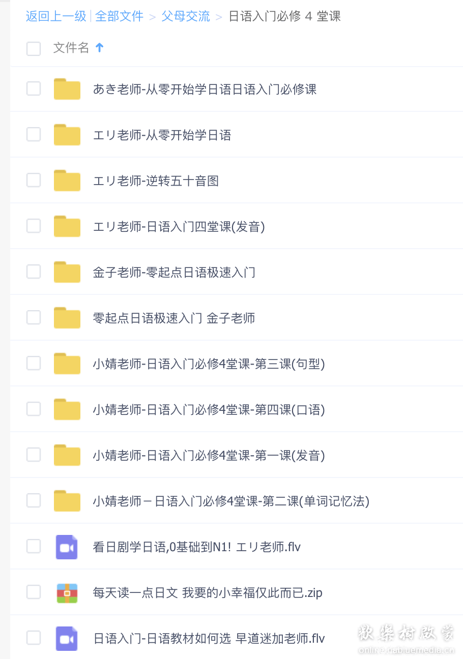 日语入门必修 4 堂课