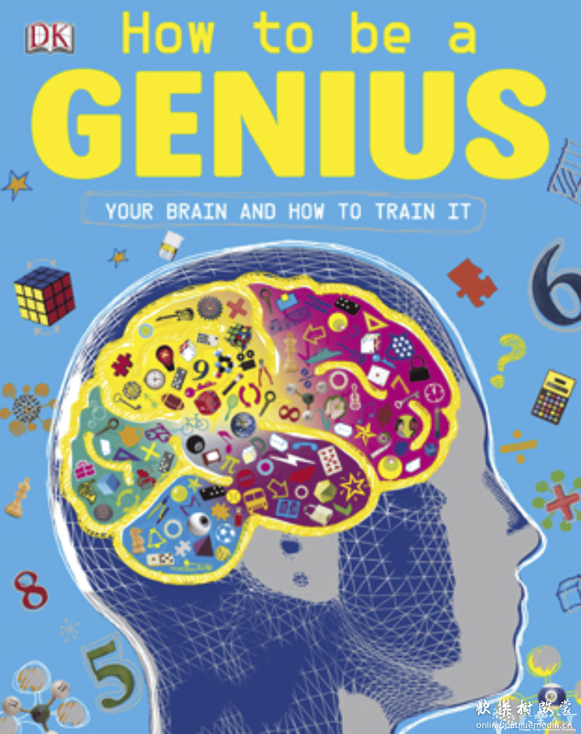 儿童大脑训练宝典:DK出品How to be a GENIUS,逐渐成长为天才