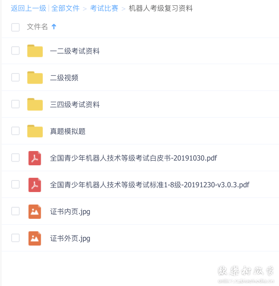 机器人等级考试资料1-4级,全网最全
