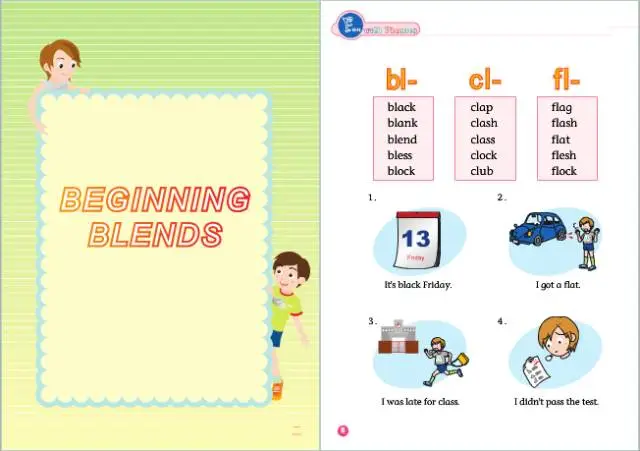 自然拼读入门级教材Fun With Phonics 1-7全+单词卡+视频