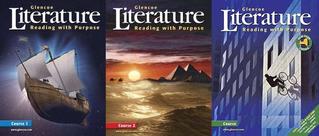美国初中的阅读教材《Reading With Purpose》-PDF(共3册)