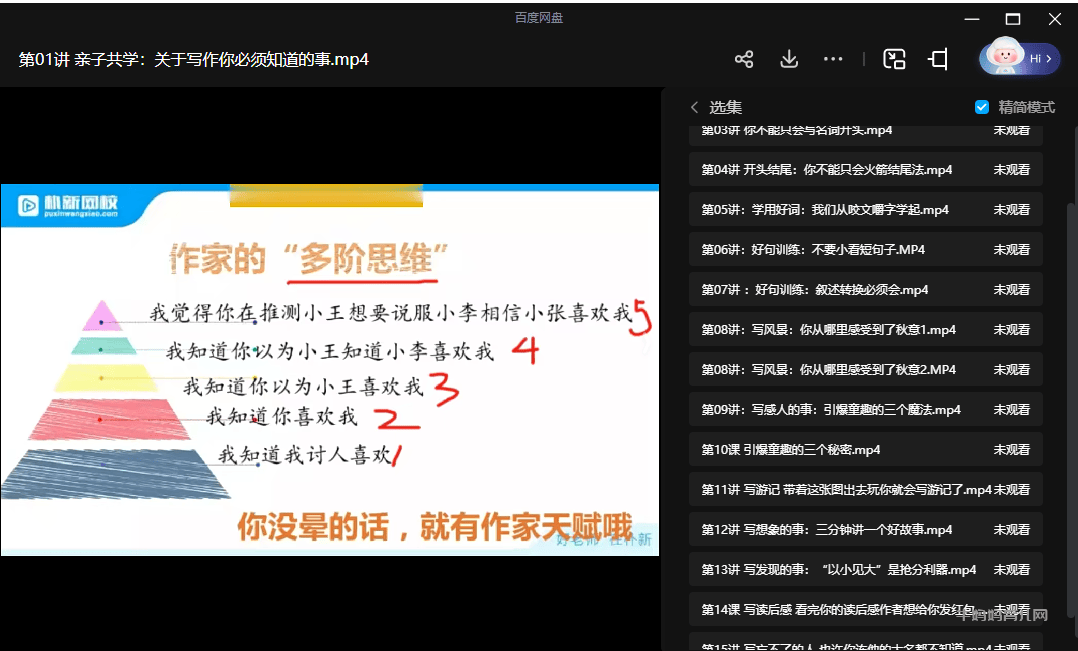 【毛芸老师小学作文提分班】（初阶＋进阶）【视频+讲义】，专为 3 – 6 年级学员精心打造