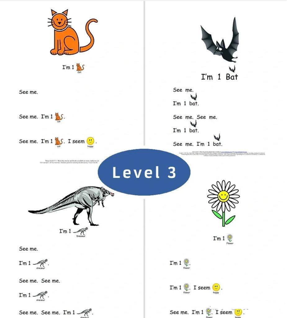 早晚朗读英语分级资料《Beginning Reader Stories (1-38级) 》(PDF)