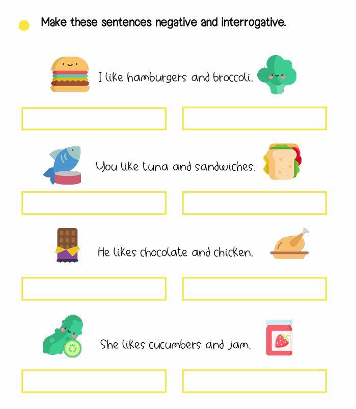 小学英语《24套语法彩色练习纸》，PDF